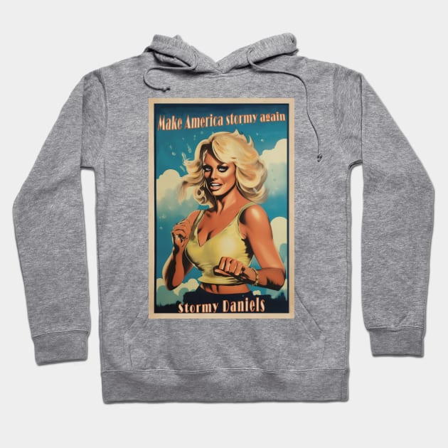 Stormy Daniels Hoodie by GreenMary Design